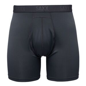 SAXX SMOOTH FLEX LIGHT COMPRESSION BOXER BRF Férfi kompressziós boxeralsó, fekete, méret kép