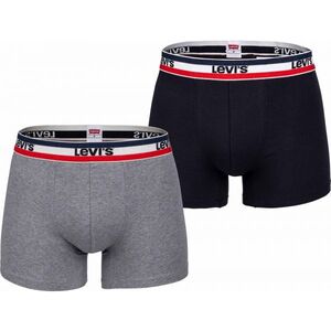 Levi's® MEN BACK IN SESSION TRUNK 3P Férfi boxeralsó, fekete, méret kép