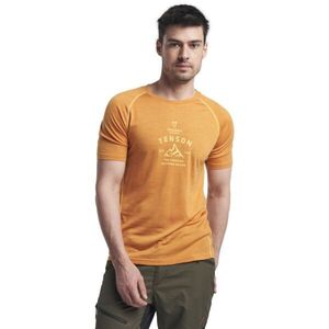 TENSON HIMALAYAOOL TEE Férfi merinó gyapjú póló, narancssárga, méret kép