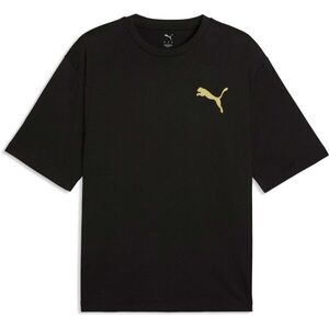 Puma GRAPHICS BOXY UTILITY TEE Férfi póló, fekete, méret kép