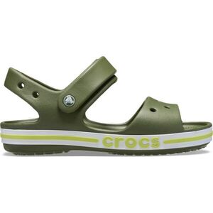 Crocs BAYABAND K Gyerek szandál, khaki, méret 28/29 kép