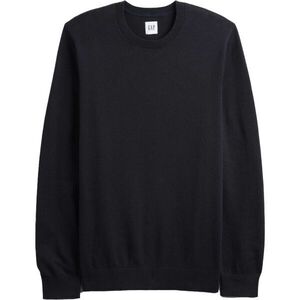 GAP V-FA25 SOLID CORE CREW Férfi kötött pulóver, sötétkék, méret kép