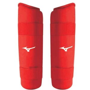 Mizuno KARATE SHIN PROTECT Karate sípcsontvédő, piros, méret kép