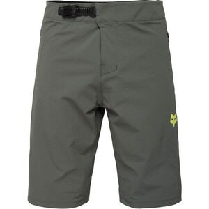 Fox RANGER SHORT W LINER SG Kerékpáros rövidnadrág, sötétszürke, méret kép