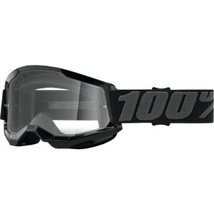 100% STRATA 2 Downhill szemüveg, fekete, méret kép