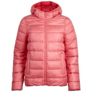Champion HOODED POLYFILLED JACKET Női kabát, rózsaszín, méret kép