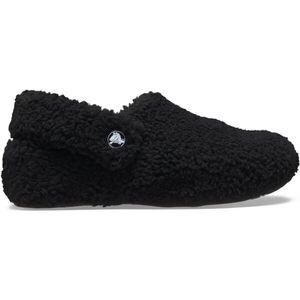 Crocs CLASSIC COZZZY SLIPPER K Gyerek papucs, fekete, méret 28/29 kép