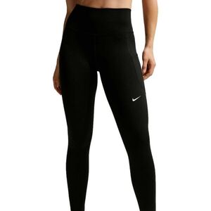 Nike W DF ONE HR 7/8 PKT TGHT Női leggings, fekete, méret kép