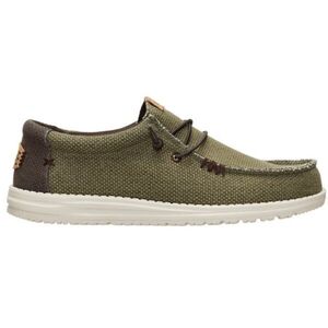 HEY DUDE WALLY BRAIDED Férfi slip-on cipő, khaki, méret kép