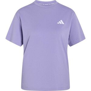 adidas RUN ESSENTIALS TEE W Női futó póló, lila, méret kép
