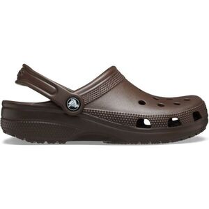 Crocs CLASSIC CLOG Uniszex papucs, barna, méret 37/38 kép