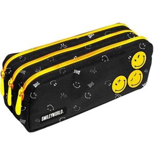 Oxybag SMILEY WORLD Etui tolltartó, fekete, méret kép