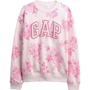 GAP HERITAGE CREW Női pulóver, fehér, méret kép