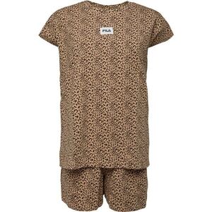 Fila WOMAN JERSEY STRETCH PYJAMAS Női pizsama, barna, méret kép