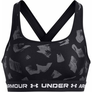 Under Armour CROSSBACK MID PRINT Női sportmelltartó, fekete, méret kép