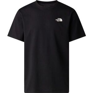 The North Face M VERTICAL REGULAR SHORT SLEEVE TEE-GRAP Férfi póló, fekete, méret kép