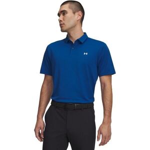 Under Armour T2G PIQUE POLO Férfi sportos galléros póló, kék, méret kép