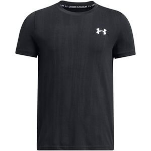 Under Armour VANISH SEAMLESS TEE Fiú edzőpóló, fekete, méret L kép