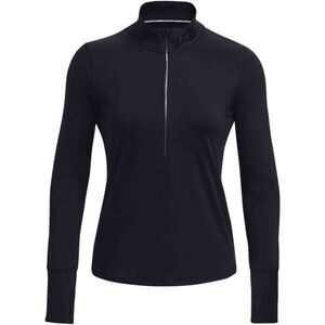 Under Armour QUALIFIER RUN 1/2 ZIP Női felső, fekete, méret M kép