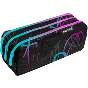 Oxybag GRAFFITI GIRL Etui tolltartó, fekete, méret kép