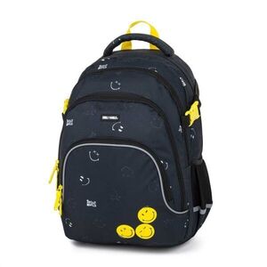 Oxybag SCOOLER SMILEY WORLD Diák hátizsák, fekete, méret kép
