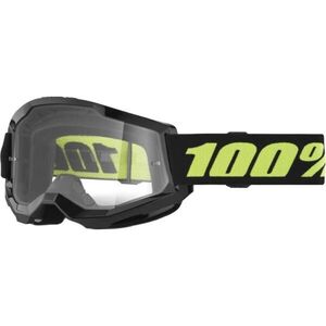 100% STRATA 2 Downhill szemüveg, fekete, méret kép