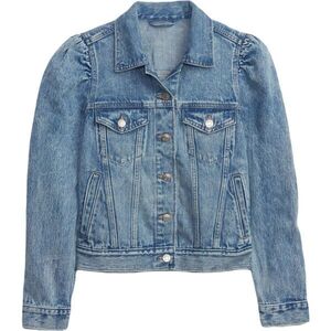 GAP V-DENIM Női dzseki, kék, méret kép