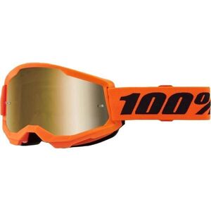 100% STRATA 2 Downhill szemüveg, narancssárga, méret kép
