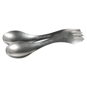 Light my fire SWEDISH SPORK 2-PACK Evőeszköz, ezüst, méret kép