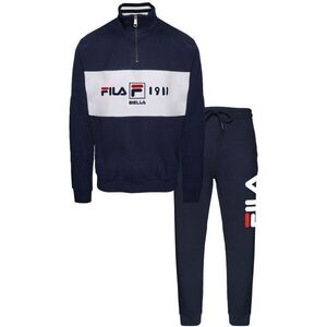 Fila IN COTTON BRUSHED FLEECE Férfi pizsama, sötétkék, méret kép