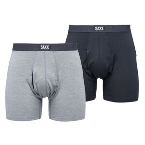 SAXX VIBE EXTRA SUPER SOFT 2PK Férfi boxeralsó, szürke, méret kép