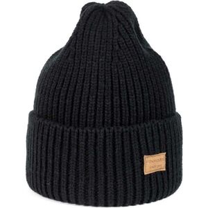 Finmark WINTER HAT Férfi kötött téli sapka, fekete, méret UNI kép
