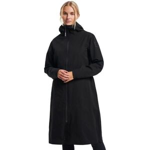 TENSON MAXI PARKA Női hosszú lifestyle kabát, fekete, méret kép