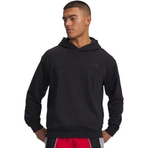 Under Armour RIVAL LW HOODIE Férfi sportos kapucnis pulóver, fekete, méret kép