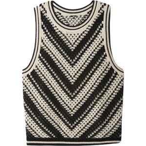 GAP SL CROCHET Női top, fekete, méret kép