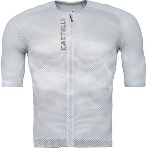 Castelli CLIMBER'S A/C JERSEY Férfi kerékpáros mez, szürke, méret kép
