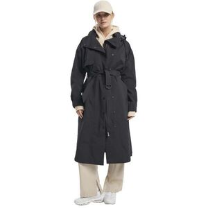 TENSON TRENCH NOUVEAUOMEN TAP Női lifestyle trench kabát, fekete, méret kép