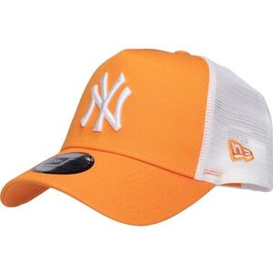 New Era MLB LEAGUE ESSENTIAL TRUCKER NEYYAN Uniszex trucker sapka, narancssárga, méret kép