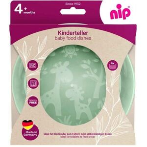 NIP PLATE 4DB Tányér szett, mix, méret kép