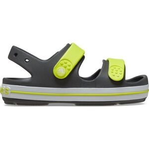 Crocs CROCBAND CRUISER T Gyerek szandál, sötétszürke, méret 19/20 kép