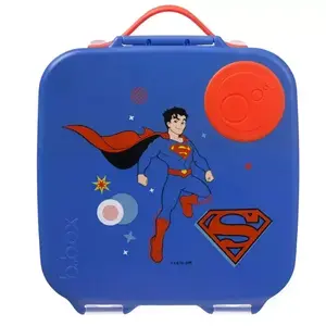 b.box SNACK BOX SUPERMAN BIG Uzsonnás doboz, kék, méret kép