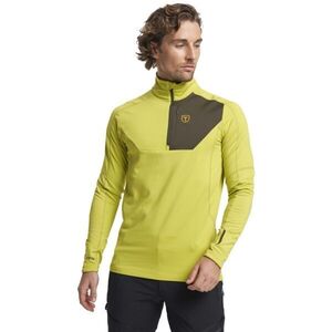 TENSON TXLITE HALF ZIP Férfi pulóver, sárga, méret kép