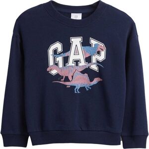 GAP V-FRCH OVERSIZED LOGO CREW Gyerek pulóver, sötétkék, méret 2Y kép