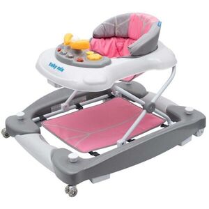 BABY MIX WALKER Bébikomp hintával, sötétszürke, méret kép