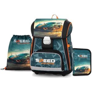 Oxybag SET AUTO Iskolai szett, sötétzöld, méret kép
