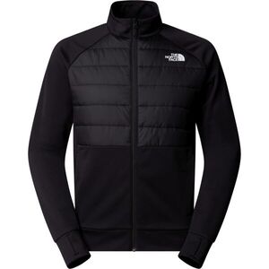The North Face M REAXION 2.0 FLEECE HYBRID FULL ZIP JAC Férfi hibrid pulóver, fekete, méret kép