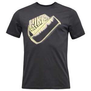 Nike U SPORTSWEAR TEE STD BLUR FUTURA Férfi póló, sötétszürke, méret kép