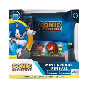 AMBASSADOR MINI PINBALL SONIC Gyerek arcade játék, mix, méret kép