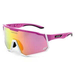 LUMIVA EVO 03108 Sport napszemüveg, rózsaszín, méret kép