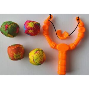 ARTYK SLINGSHOT FOR SHOOTING SOFT BALLS Puha labdák csúzlival, narancssárga, méret kép